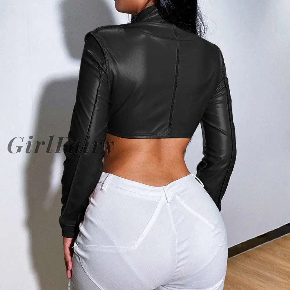  Black Womens Fall Winter Zip Up Outfit Cardigan Bustier Crop  Long Sleeve Top Jacket Outfit for Women Zip Up Fashion A3 3XL : Ropa,  Zapatos y Joyería